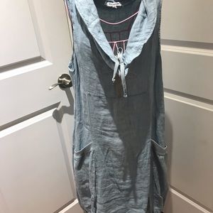 Women’s linen dress made in Italy